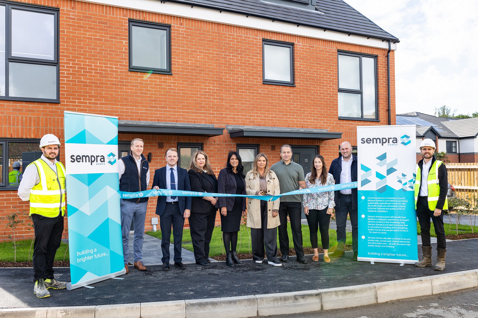 Sempra Homes marks exciting milestone at Ghyllgrove Place in Basildon