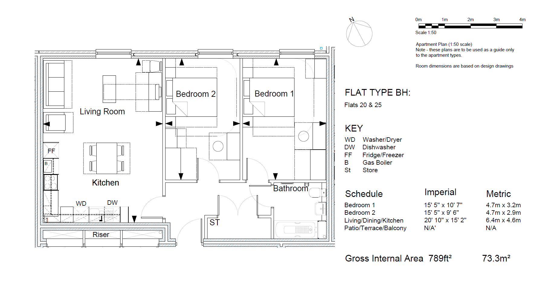 New homes for sale by Sempra Homes at Monarch Place, Billericay, CM12, floor plan dimensions