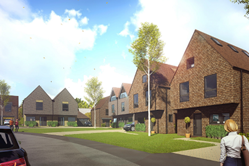 New homes for sale by Sempra Homes at Ganels Road, Billericay, CM11, development CGI