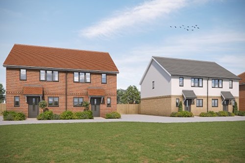 New homes for sale by Sempra Homes at Woodside Place, Basildon, SS16, development CGI