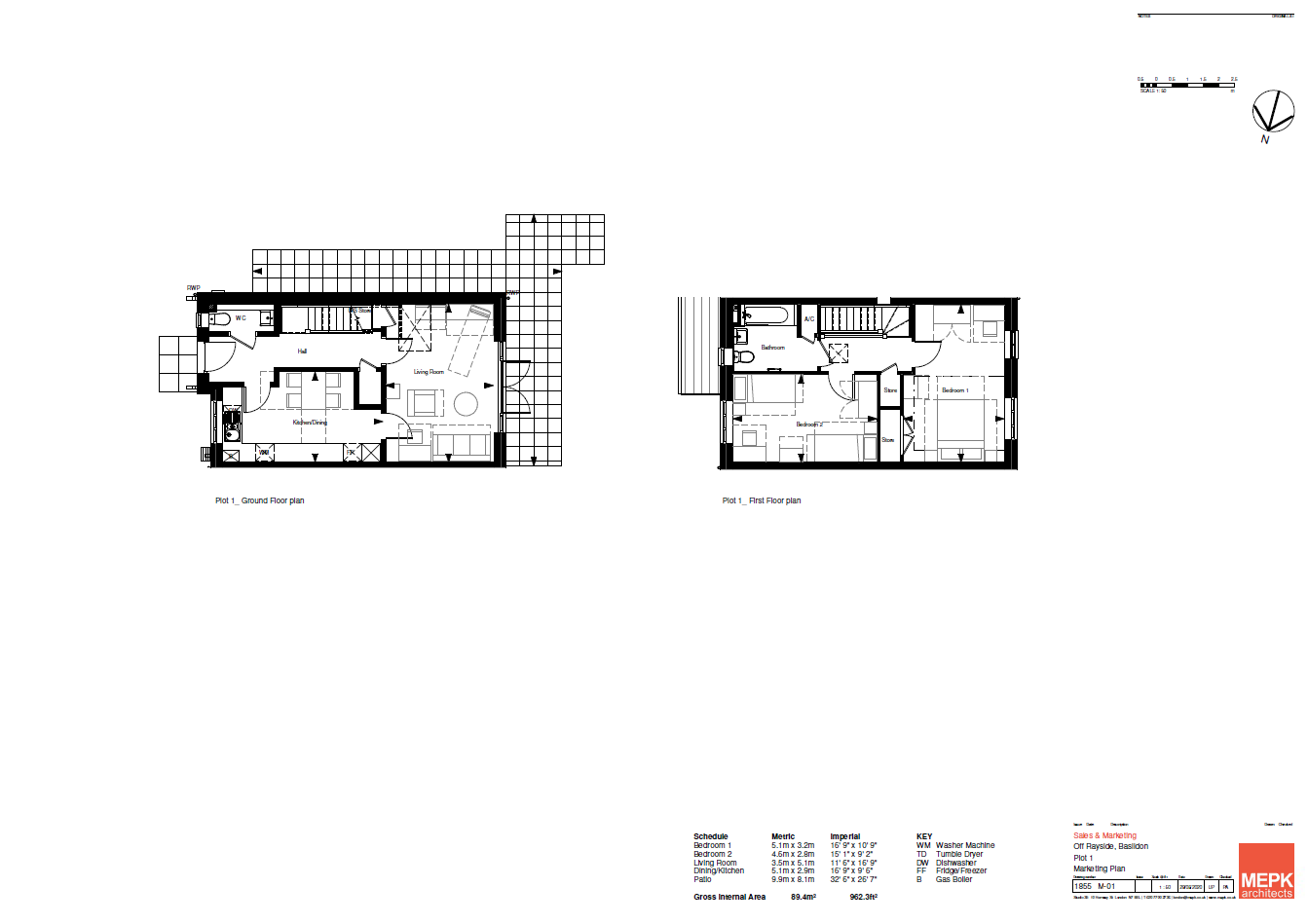 New homes for sale by Sempra Homes at Rayside, Basildon, SS14, floor plan