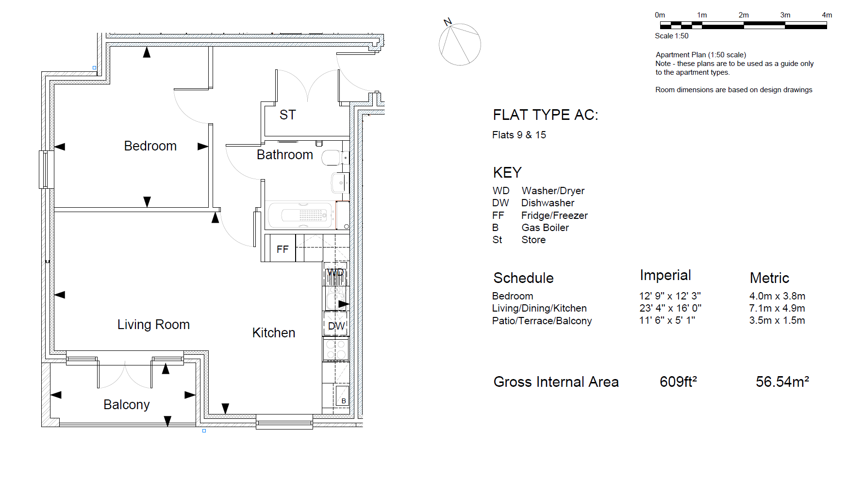 New homes for sale by Sempra Homes at Monarch Place, Billericay, CM12, floor plan dimensions