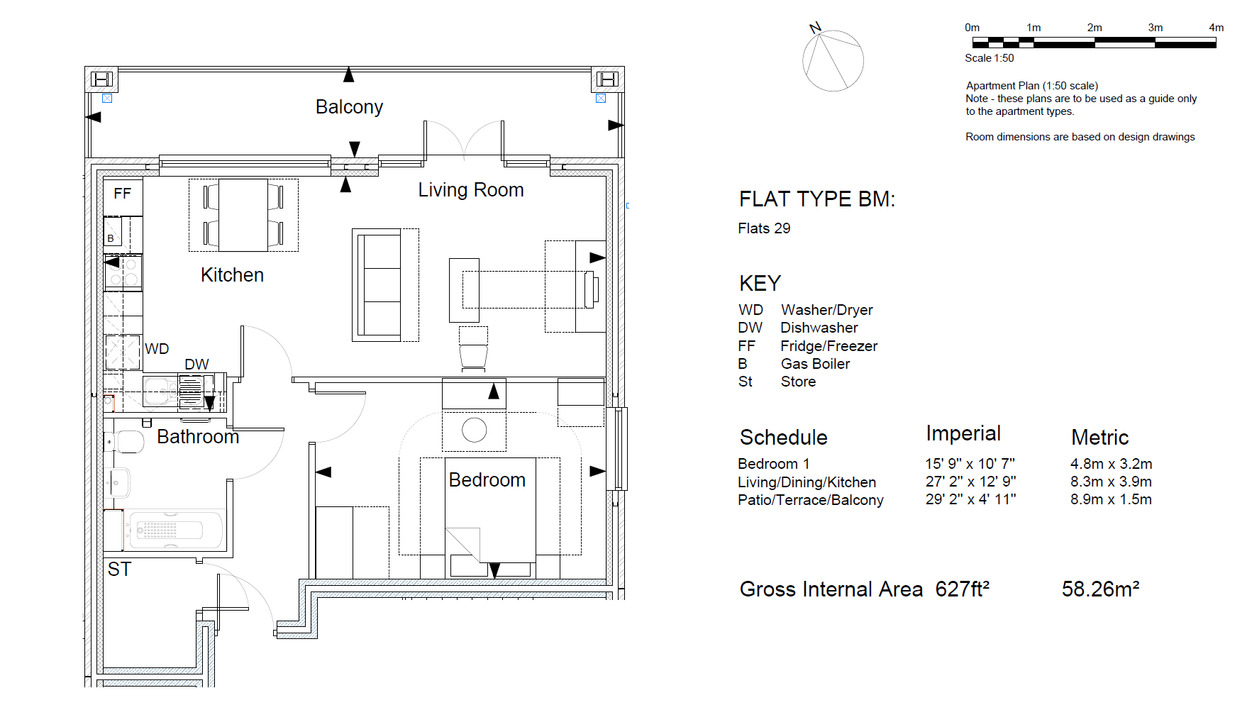 New homes for sale by Sempra Homes at Monarch Place, Billericay, CM12, floor plan dimensions