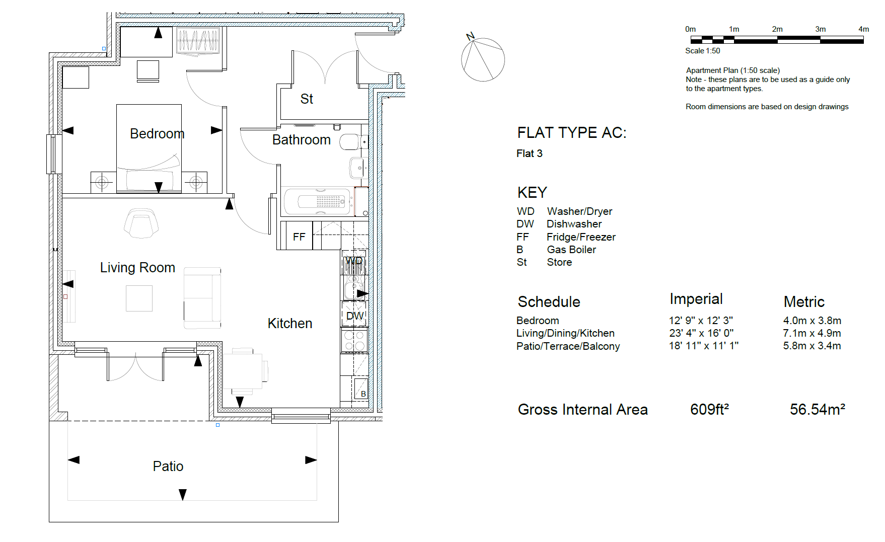 New homes for sale by Sempra Homes at Monarch Place, Billericay, CM12, floor plan dimensions